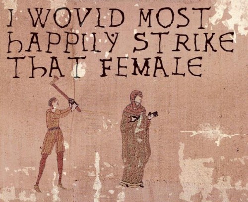 Going Medieval The Bayeux Tapestry Meme Onelargeprawn