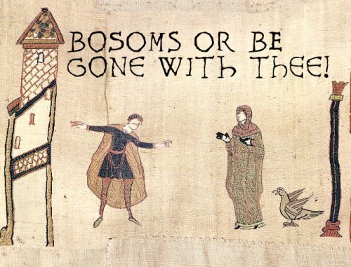 Going Medieval The Bayeux Tapestry Meme Onelargeprawn A collage of a beautiful victorian woman against a tapestry background. going medieval the bayeux tapestry
