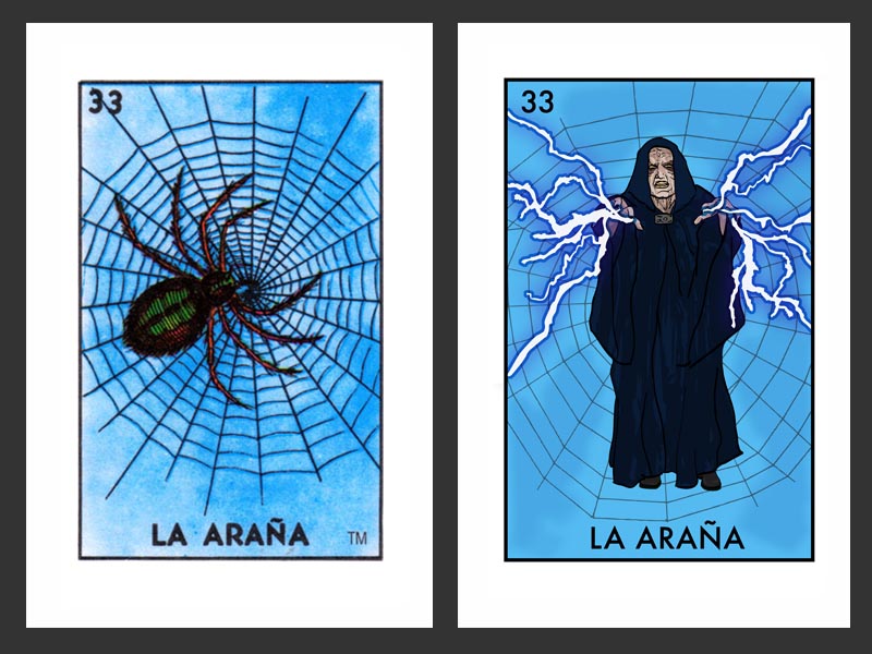 Awesome Star Wars-Inspired Loteria Cards.